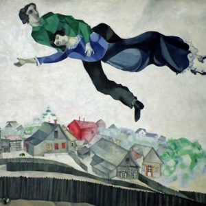 Marc Chagall - Sulla Città - 1918